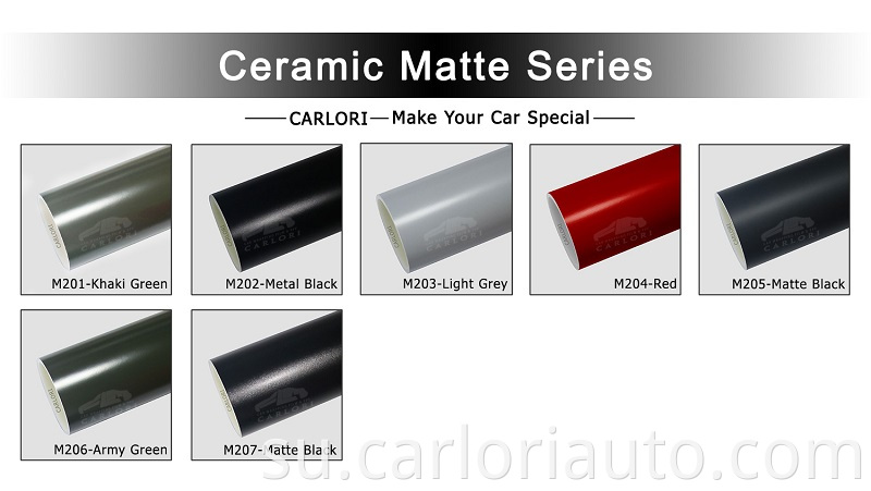 Ceramic Matte Car Wrap Vinyl